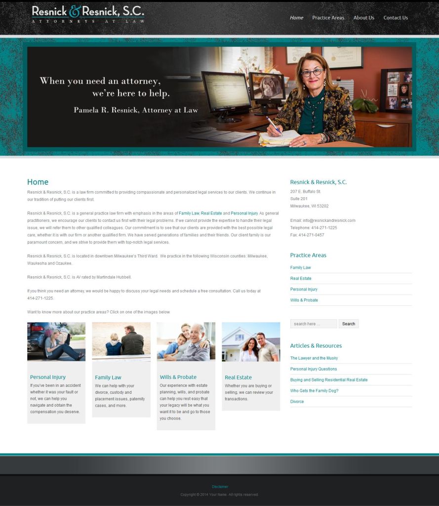 Resnick & Resnick website