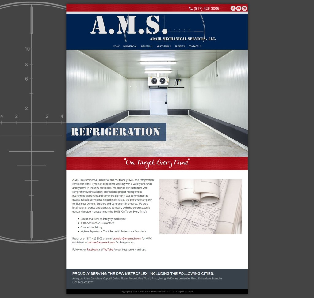 AMS Mechanical website